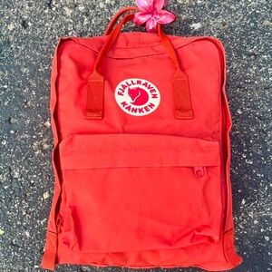 Fjallraven Kanken Red Backpack 🧡❤️